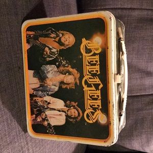 1978 vintage metal Bee Gees lunch box.